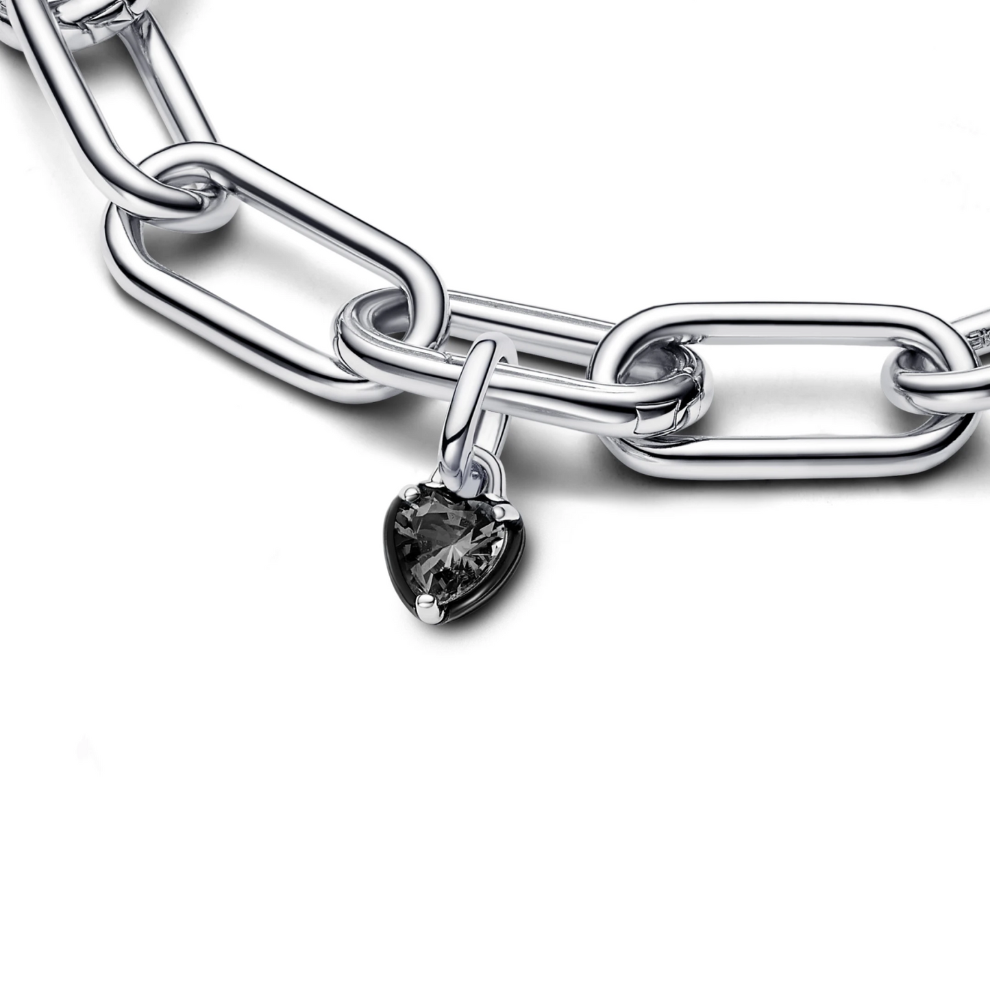 Pandora ME Black Chakra Heart Hangende Bedel