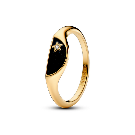 Pandora ME Halve Emaille Zegelring