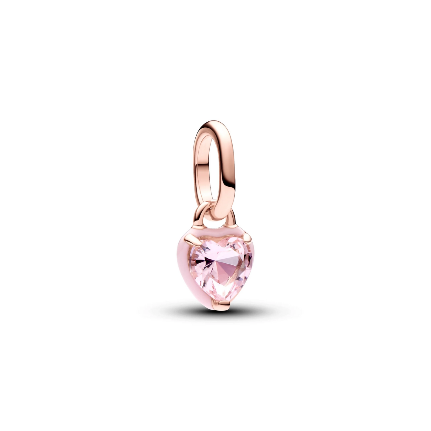 Pandora ME roze chakra hart hangende minibedel