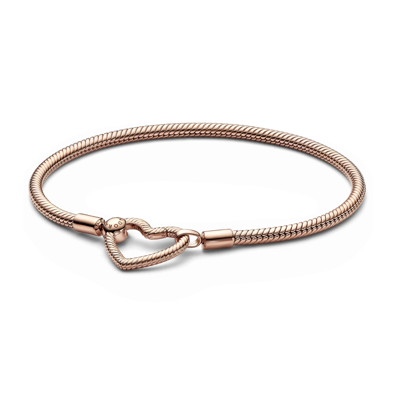 Pandora Moments Hearts Closure Slangenschakelarmband
