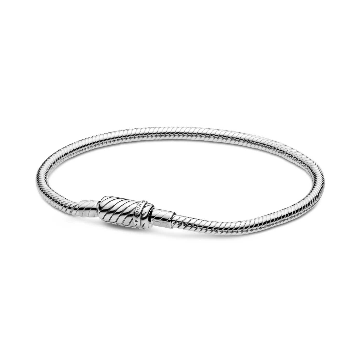 Pandora Moments magnetische schuifsluiting slangenschakelarmband