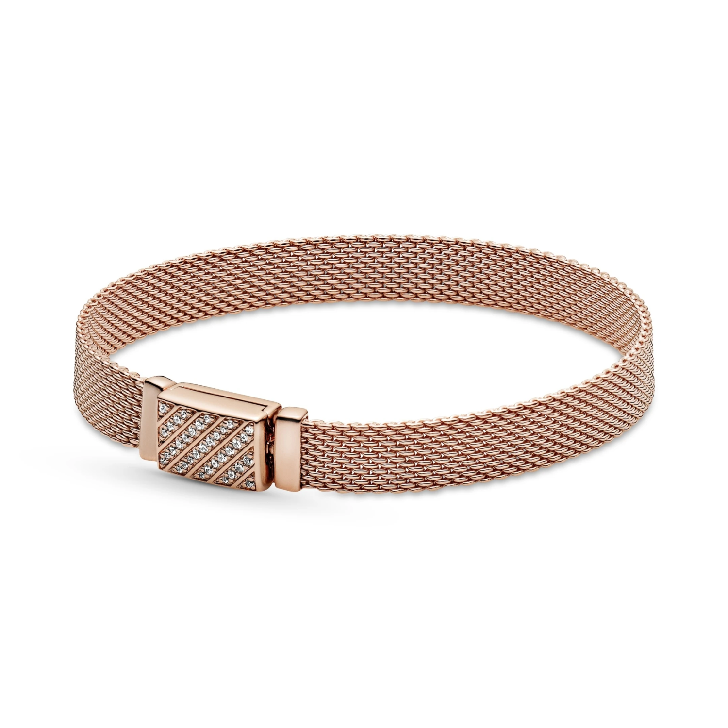 Pandora Reflexions Long Clasp Pavé Bracelet