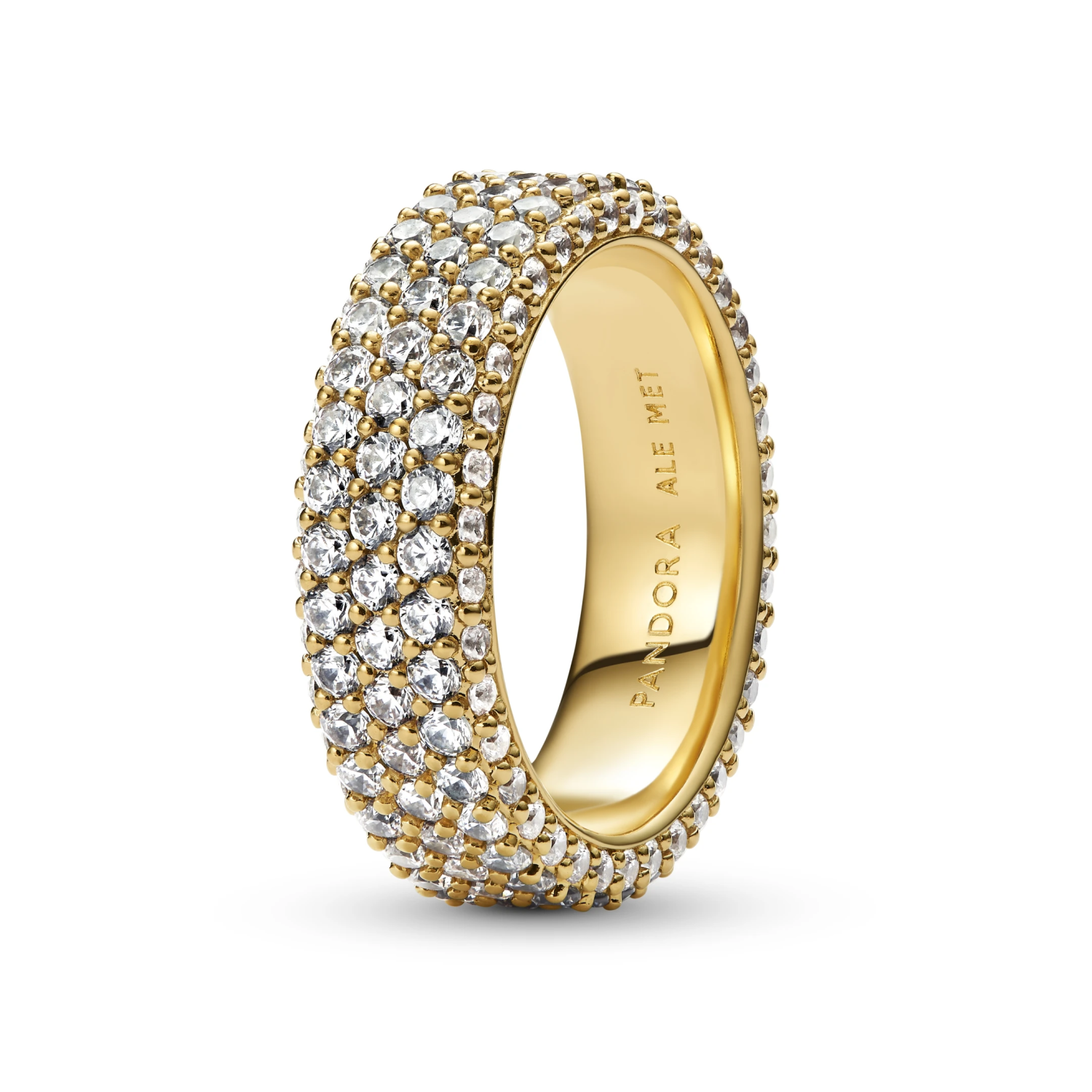 Pandora Timeless driedubbele rij pavé ring