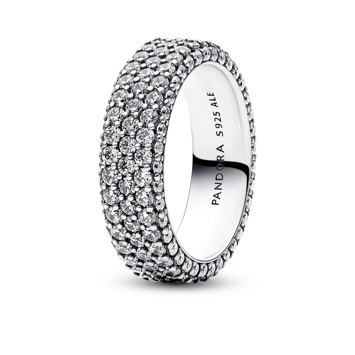 Pandora Timeless driedubbele rij pavé ring