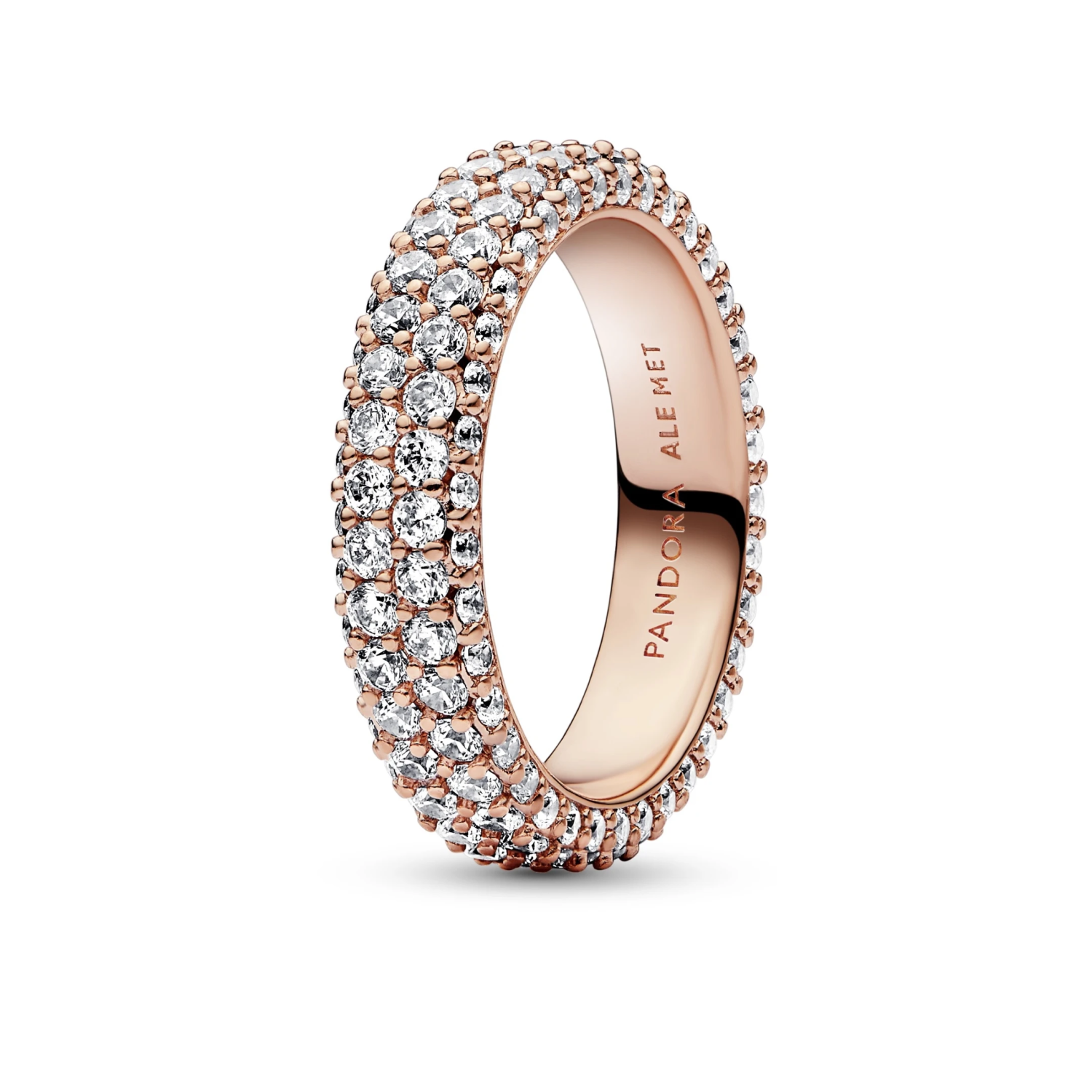 Pandora Timeless dubbele rij pavé ring