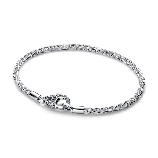 Pavé Sluiting Foxtail Bedelarmband