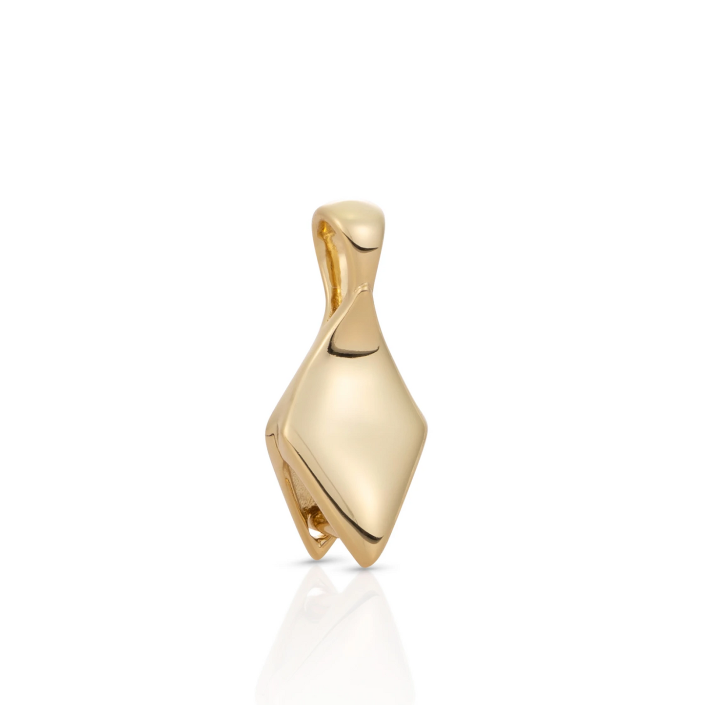 Pendant | Eris - Silver - Polished Gold plated