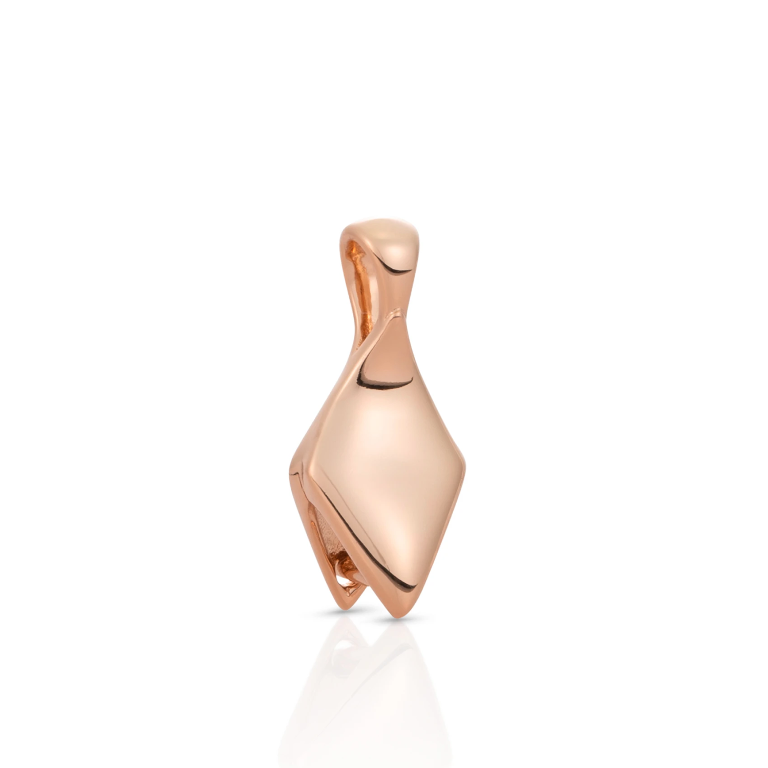 Pendant | Eris - Silver - Polished Rose Gold plated