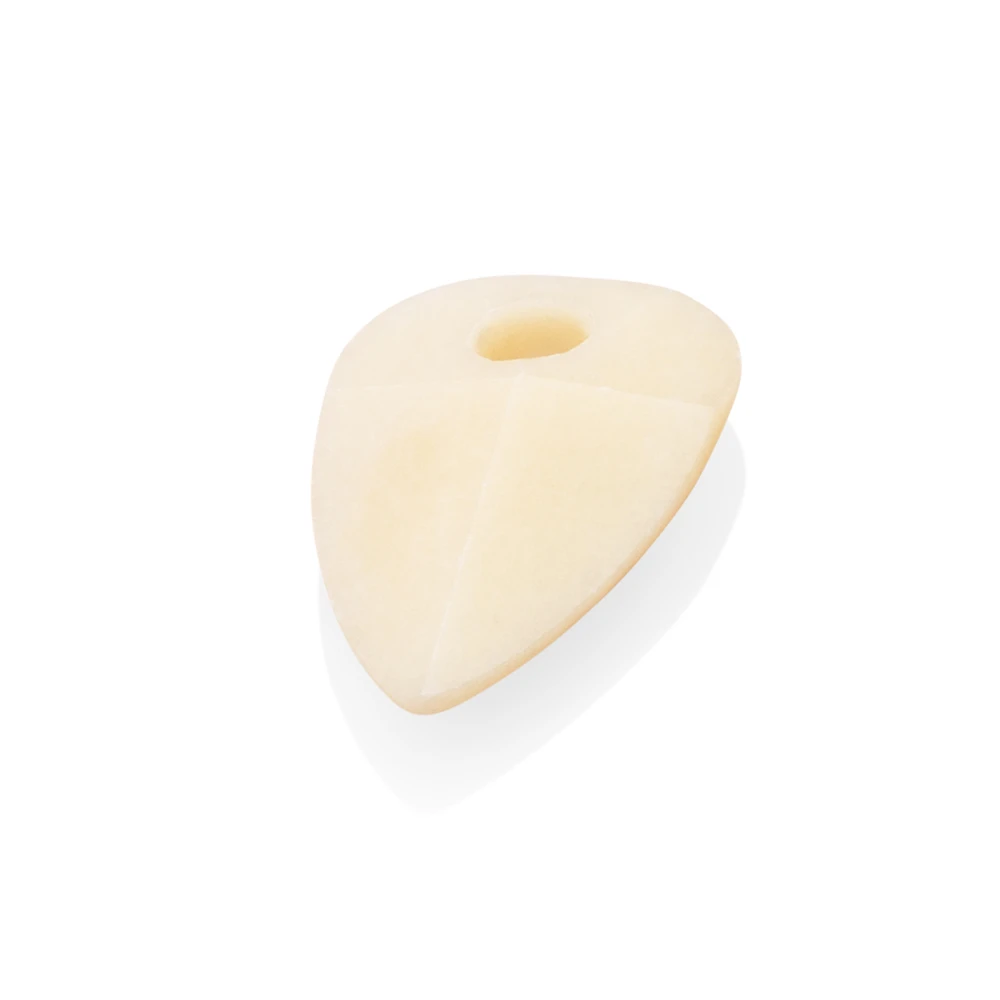 Pendant Gemstone - Beige Agate Edge Minimals