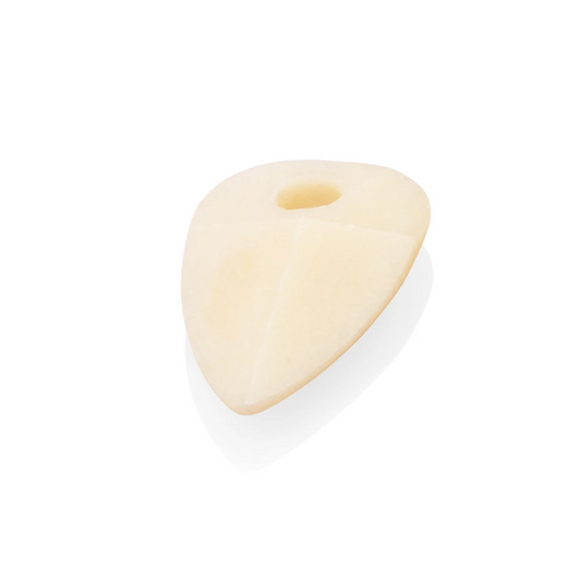 Pendant Gemstone - Beige Agate Edge Minimals
