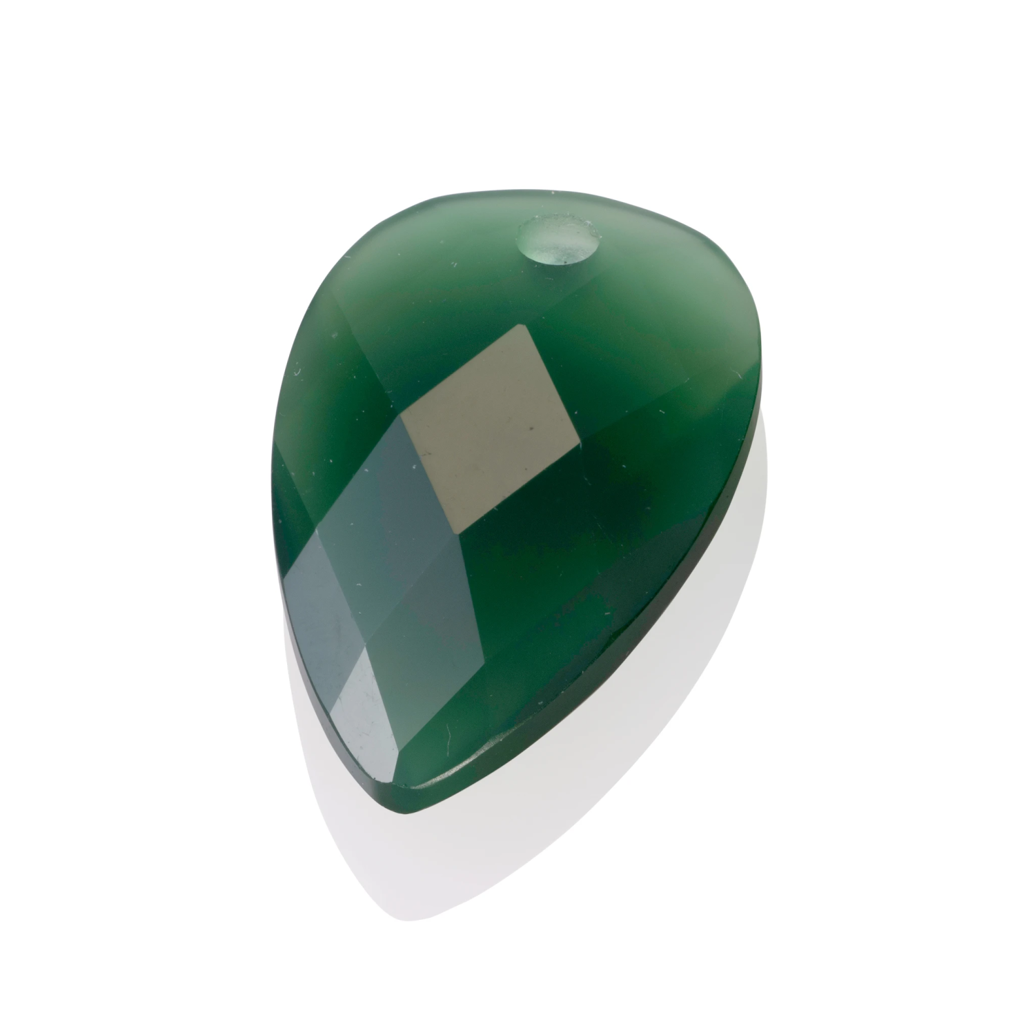 Pendant Gemstone | Blossom - Green Onyx