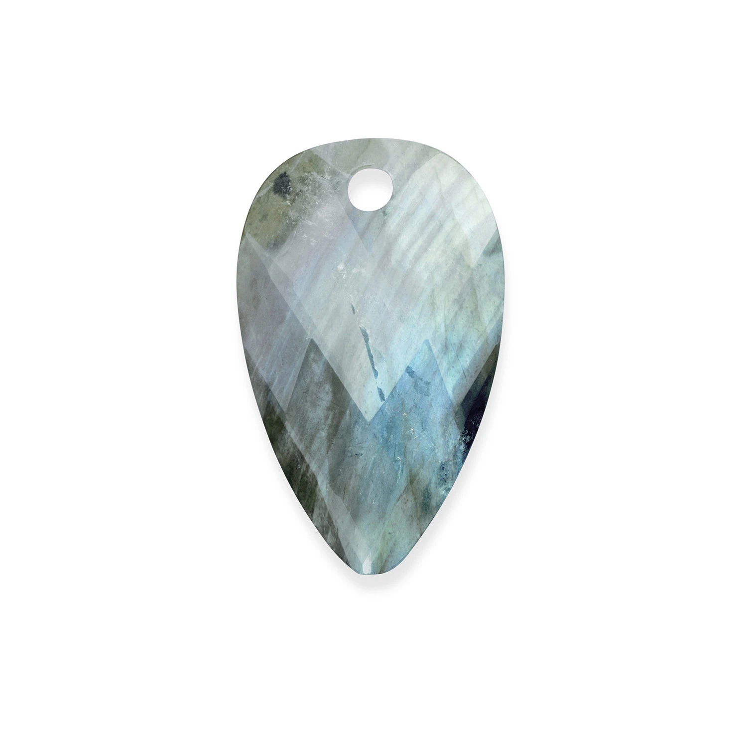 Pendant Gemstone | Blossom - Labradorite