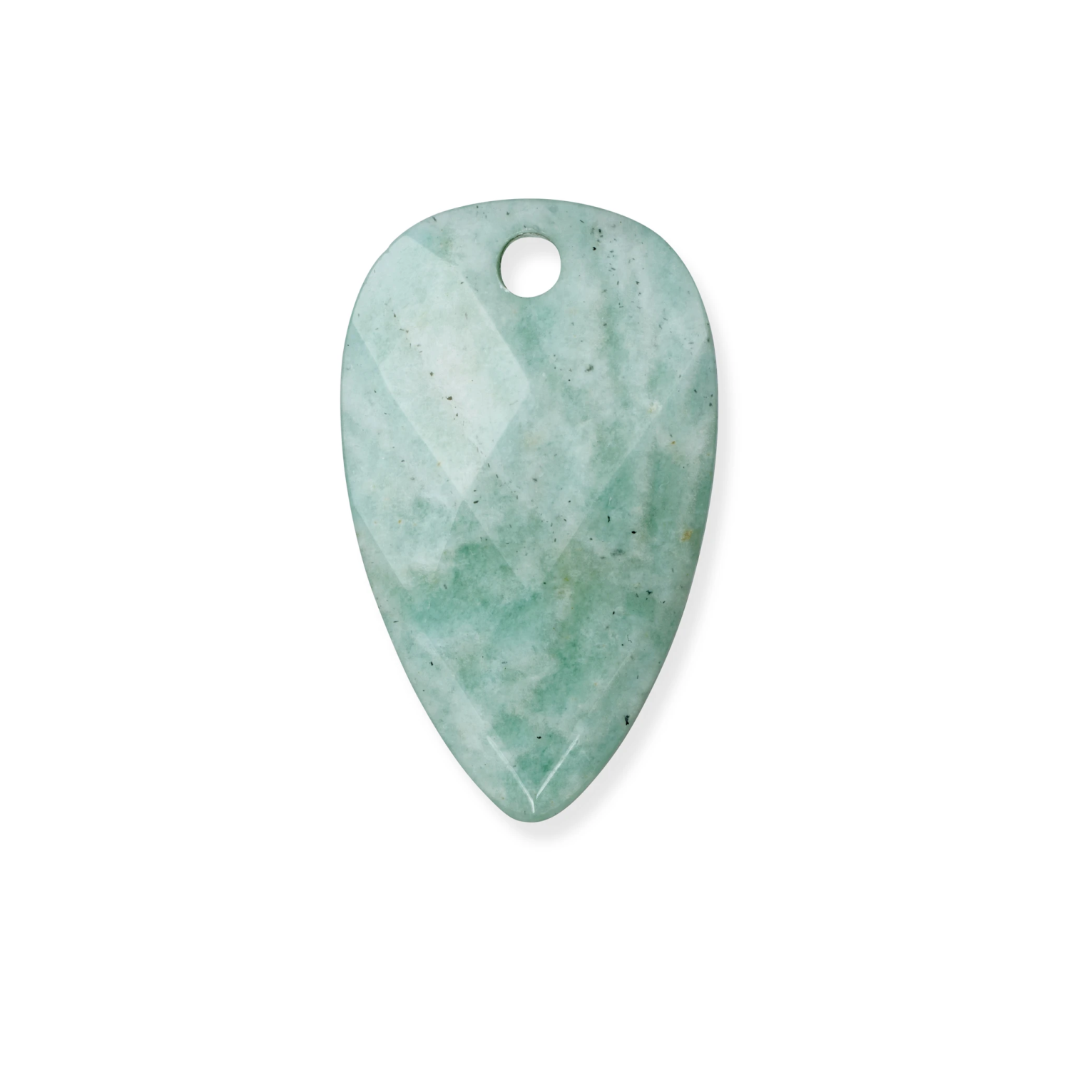 Pendant Gemstone | Blossom - Rich Green Amazonite