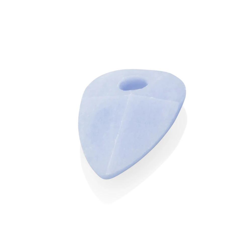 Pendant Gemstone - Blue Lace Agate Edge Minimals