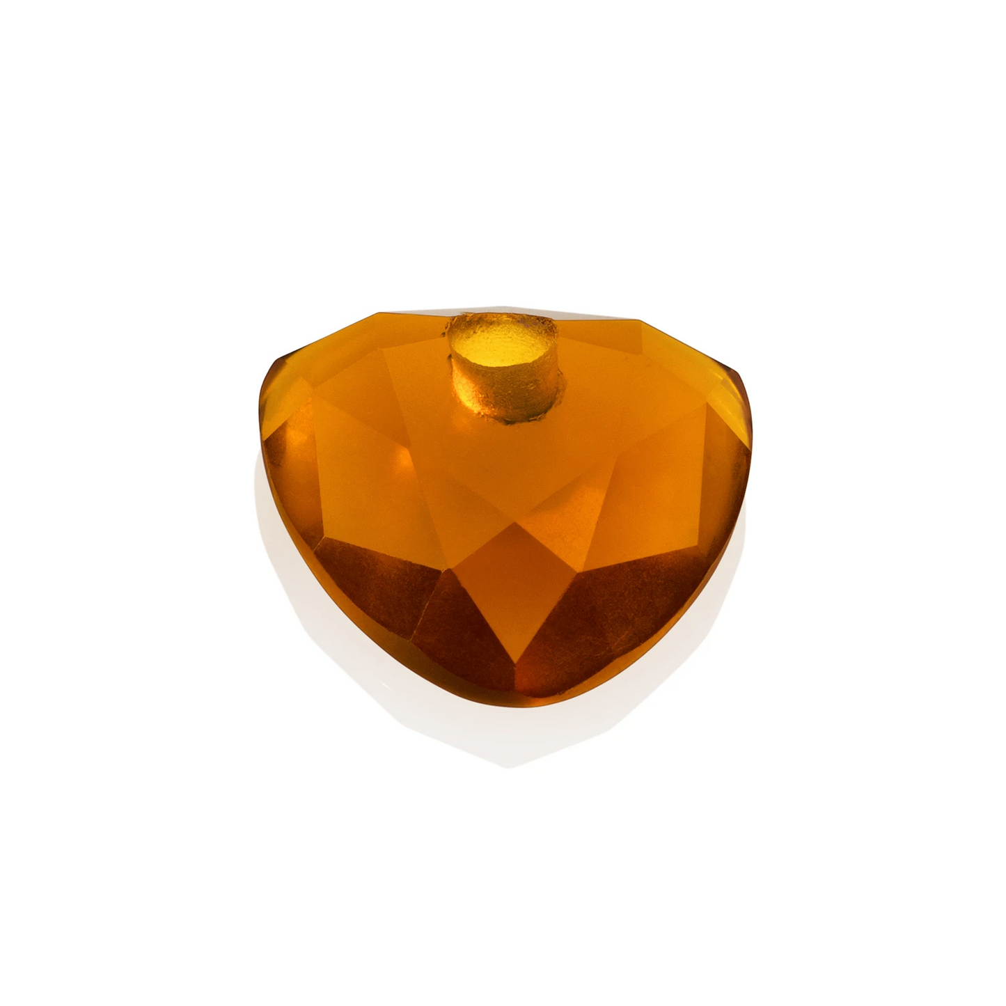 Pendant Gemstone | Citrine Quartz Trillion Cut