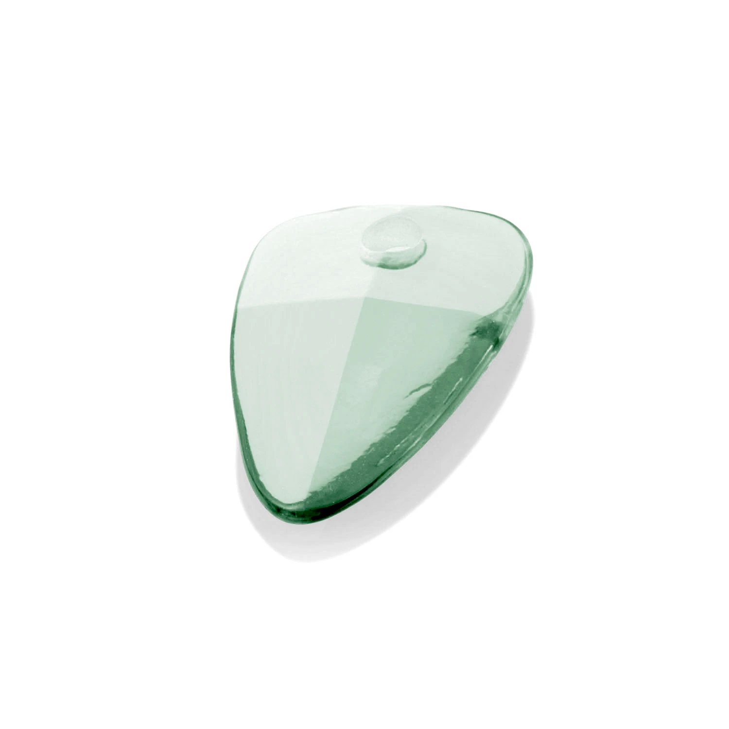 Pendant Gemstone - Green Amethyst Edge Minimals