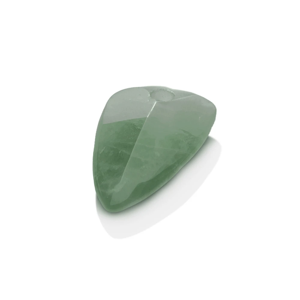 Pendant Gemstone - Green Aventurine Edge Minimals