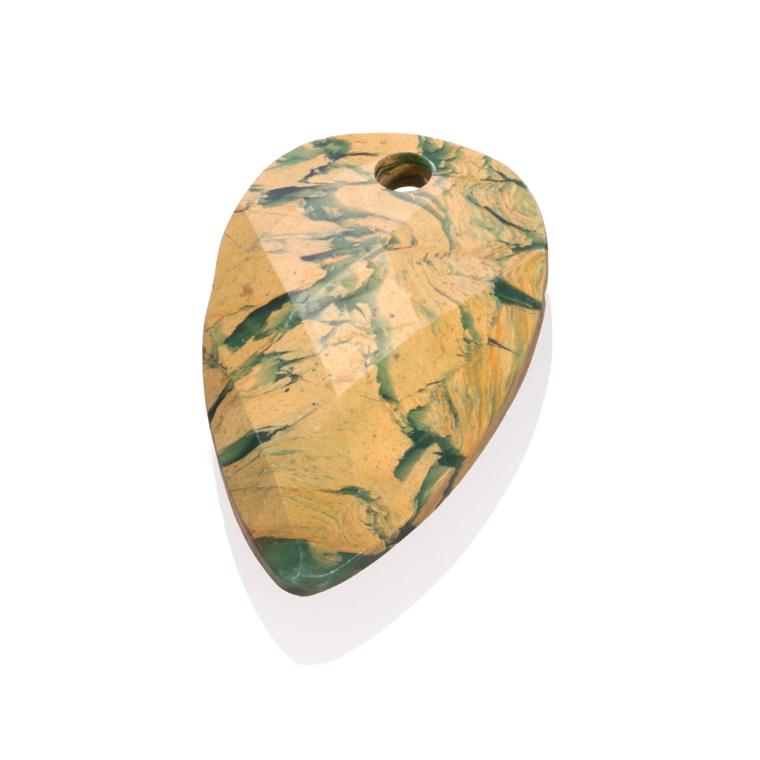Pendant Gemstone | Hidden Gem | Blossom - Ya'an Green Jade