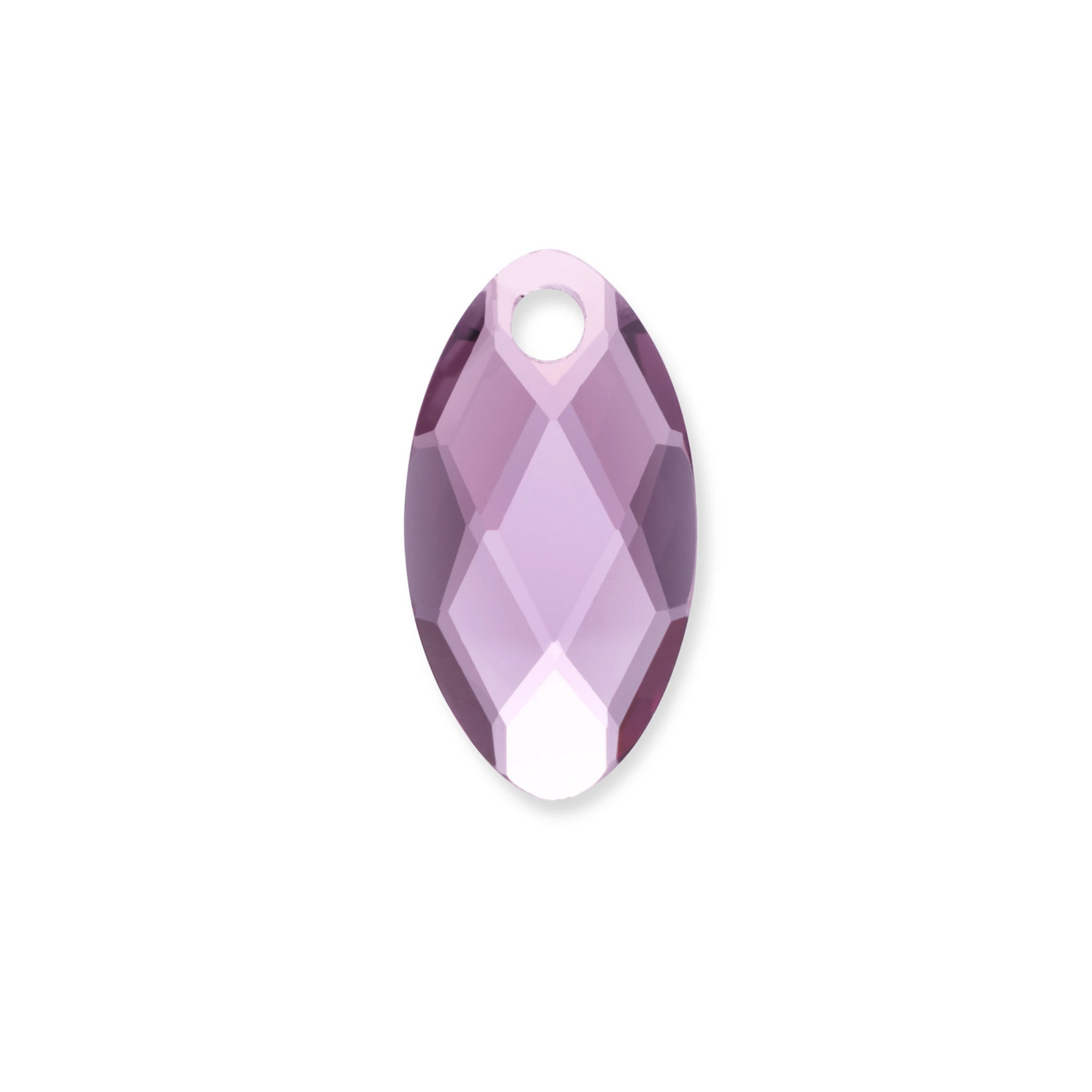 Pendant Gemstone | Leaf Aubergine Quartz
