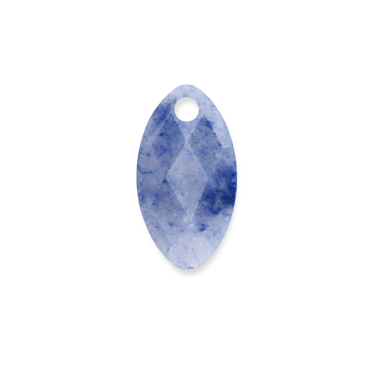 Pendant Gemstone | Leaf Blue Aventurine