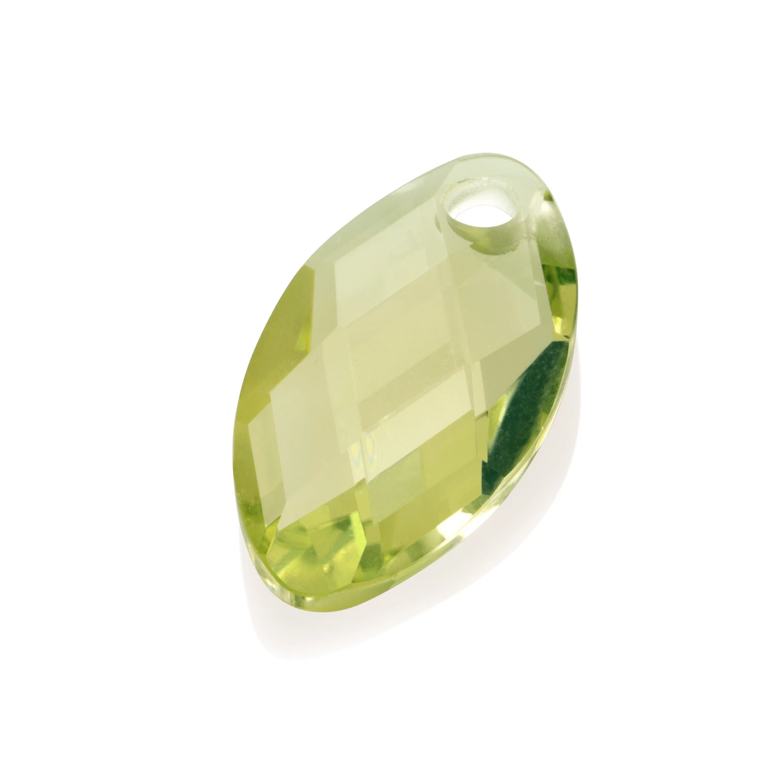 Pendant Gemstone | Leaf - Lemon Quartz