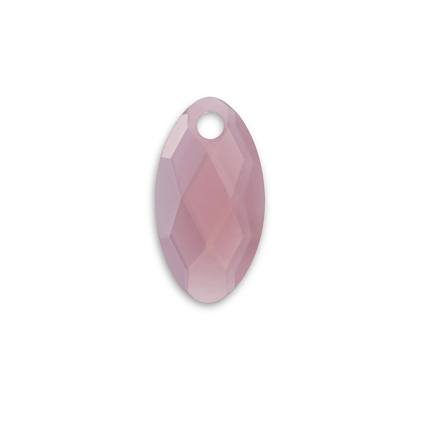 Pendant Gemstone | Leaf - Pink Opalite