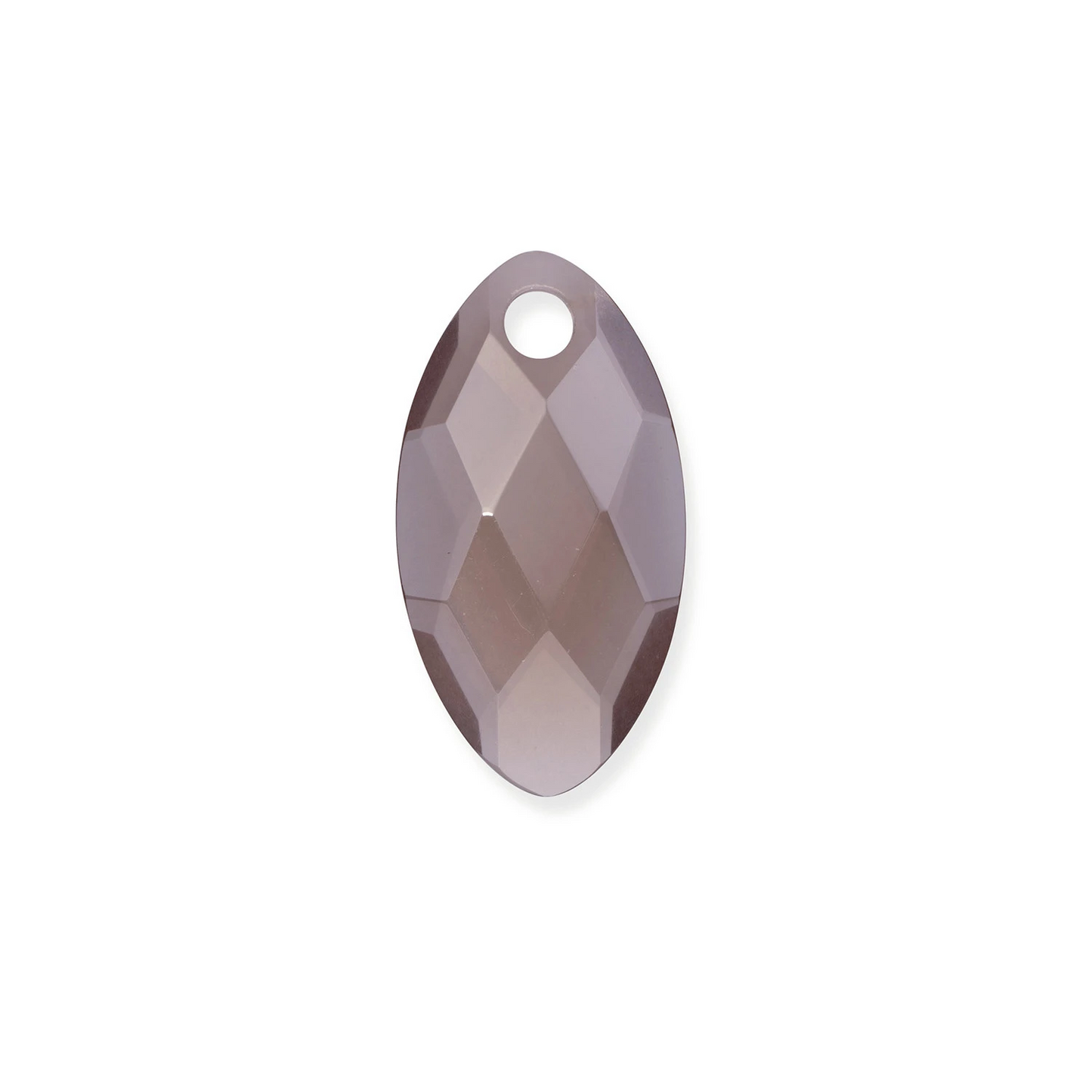 Pendant Gemstone | Leaf Smoky Quartz - 28mm