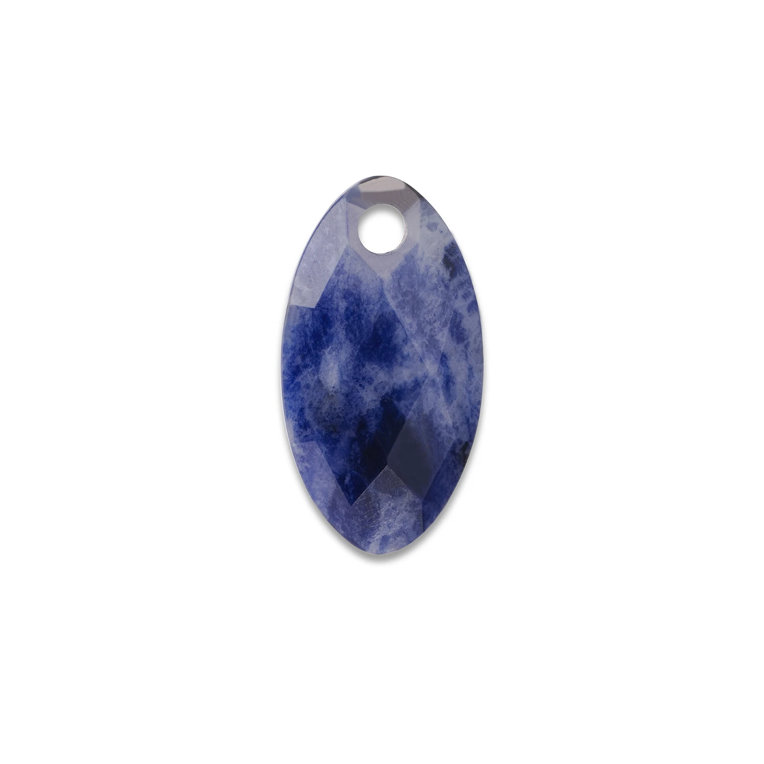 Pendant Gemstone | Leaf - Sodalite