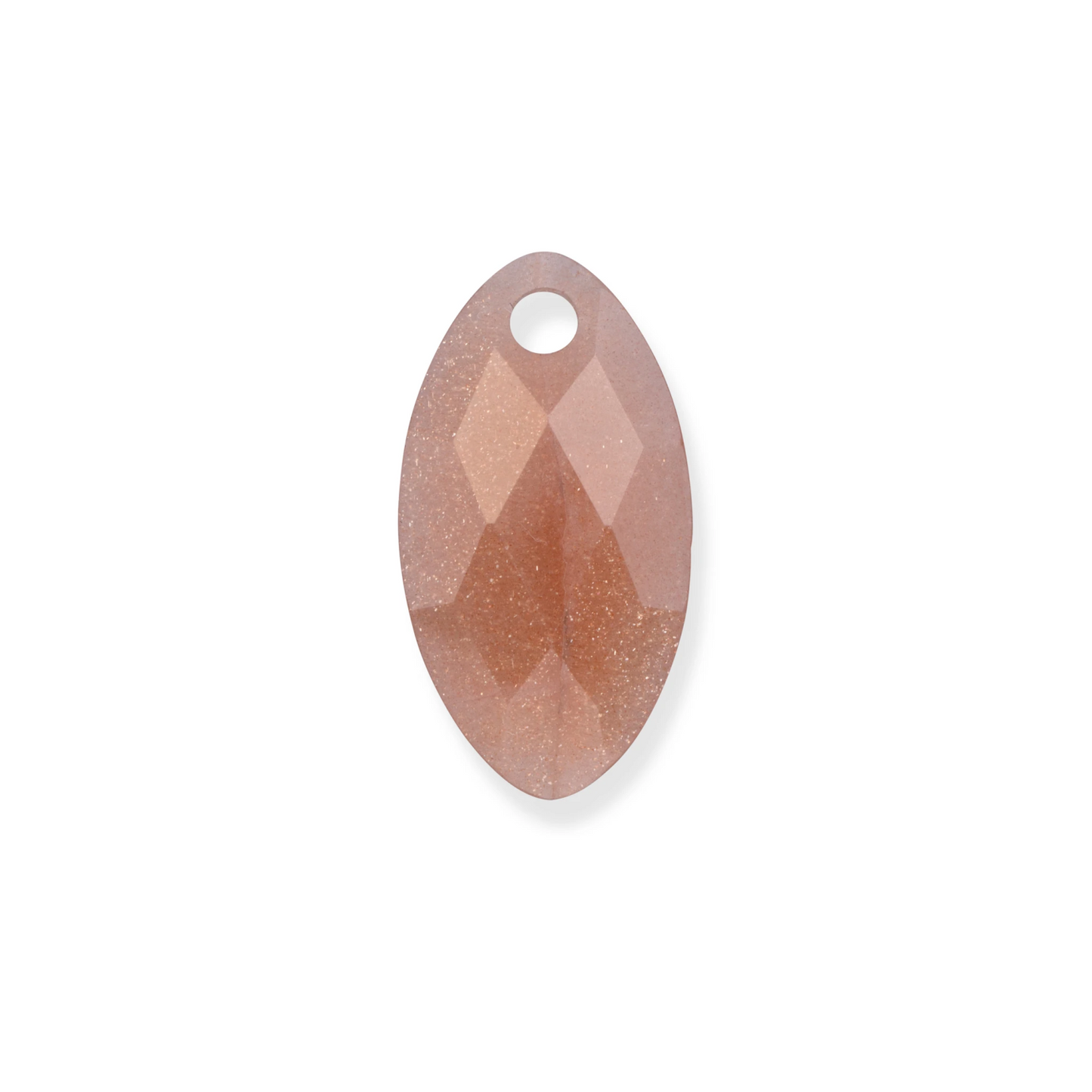 Pendant Gemstone | Leaf - Sunstone