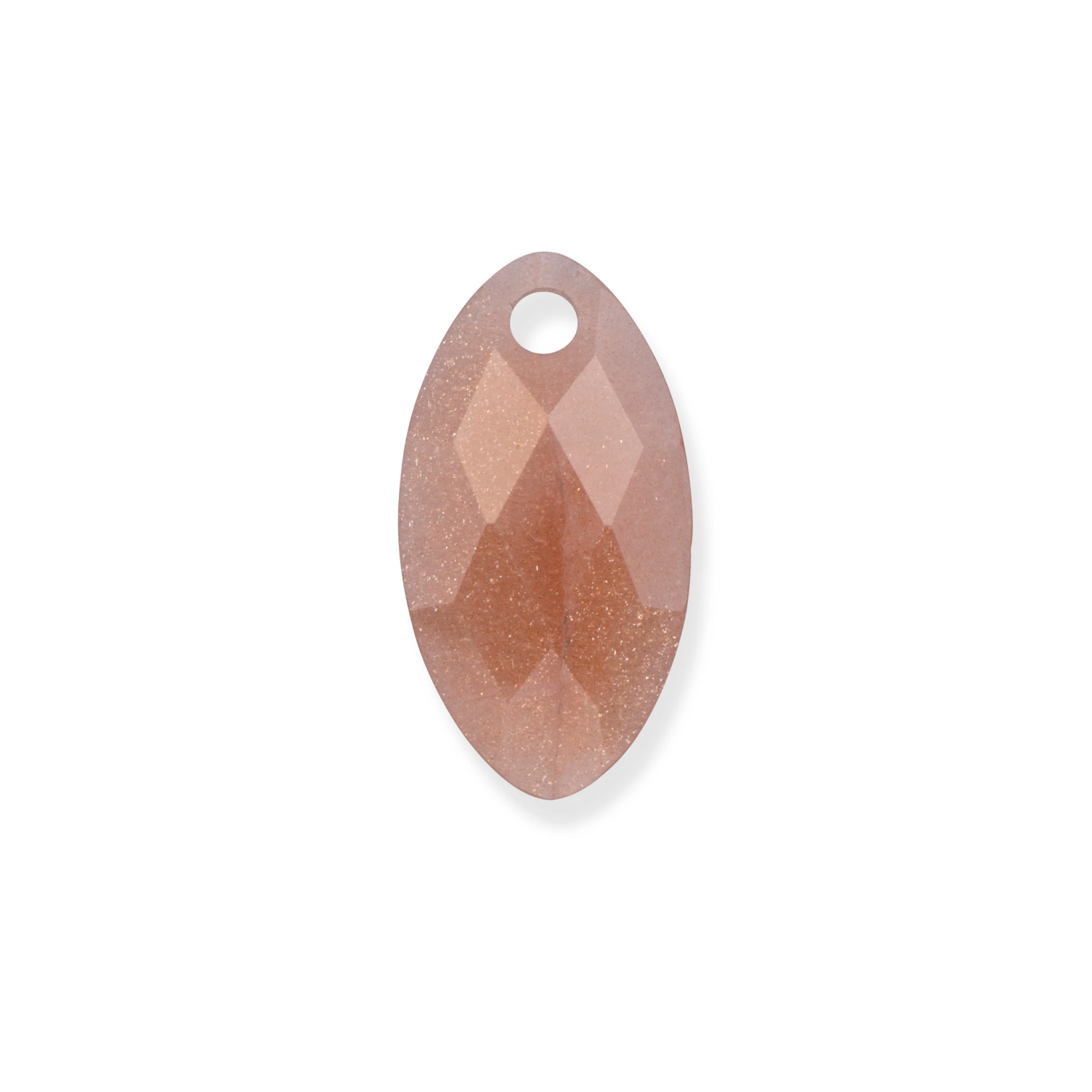 Pendant Gemstone | Leaf - Sunstone
