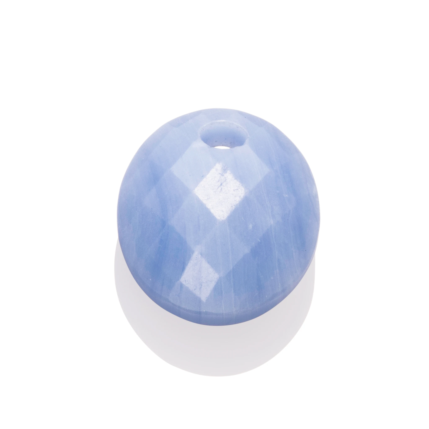 Pendant Gemstone | Medium Oval Blue Lace Agate