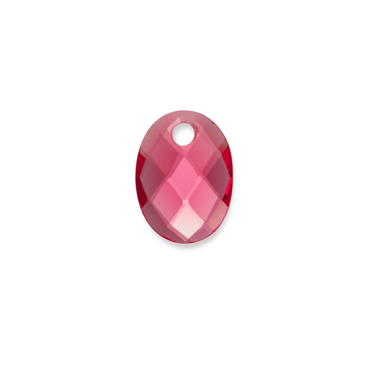 Pendant Gemstone | Medium Oval - Fuchsia Quartz