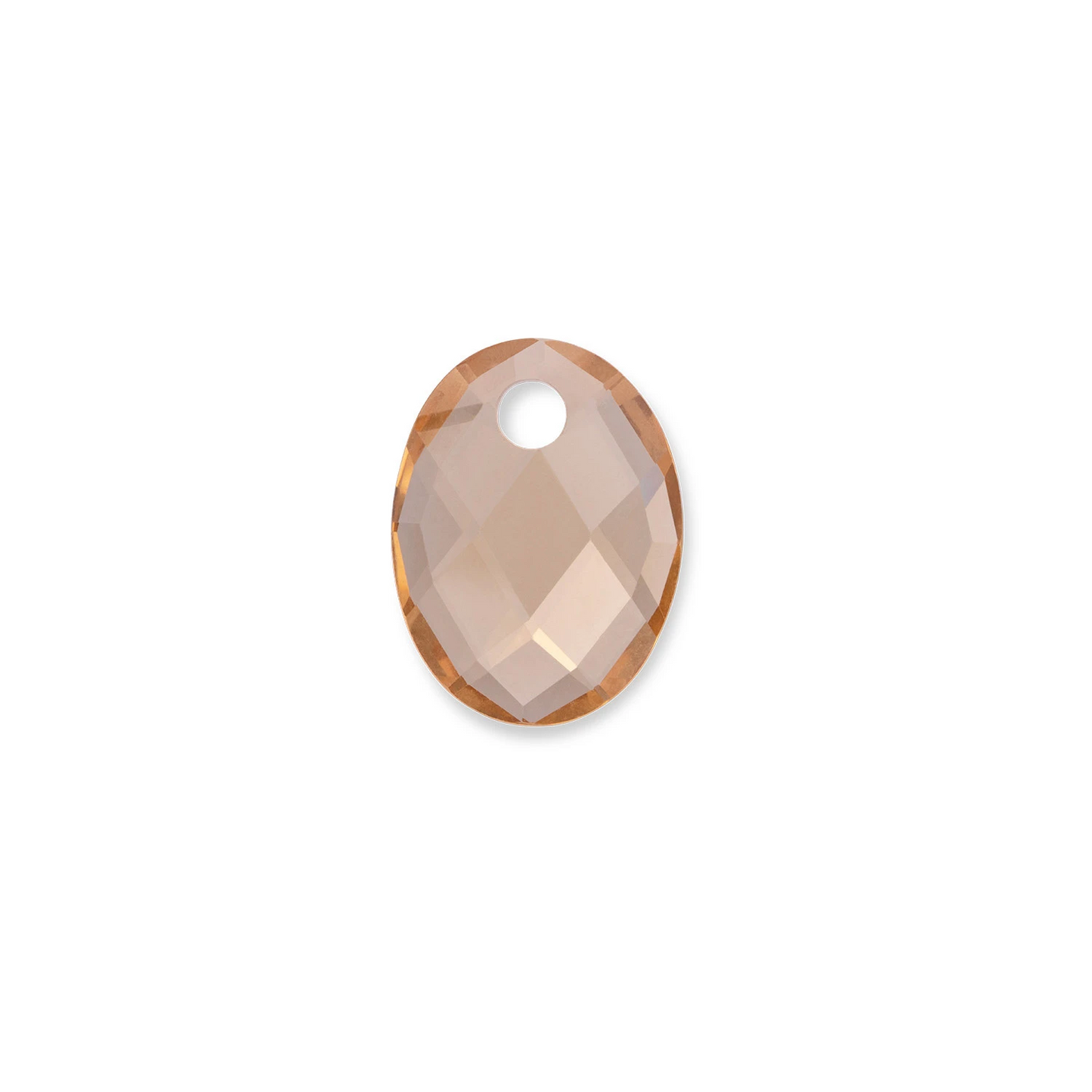 Pendant Gemstone | Medium Oval - Light Gold Citrine Quartz
