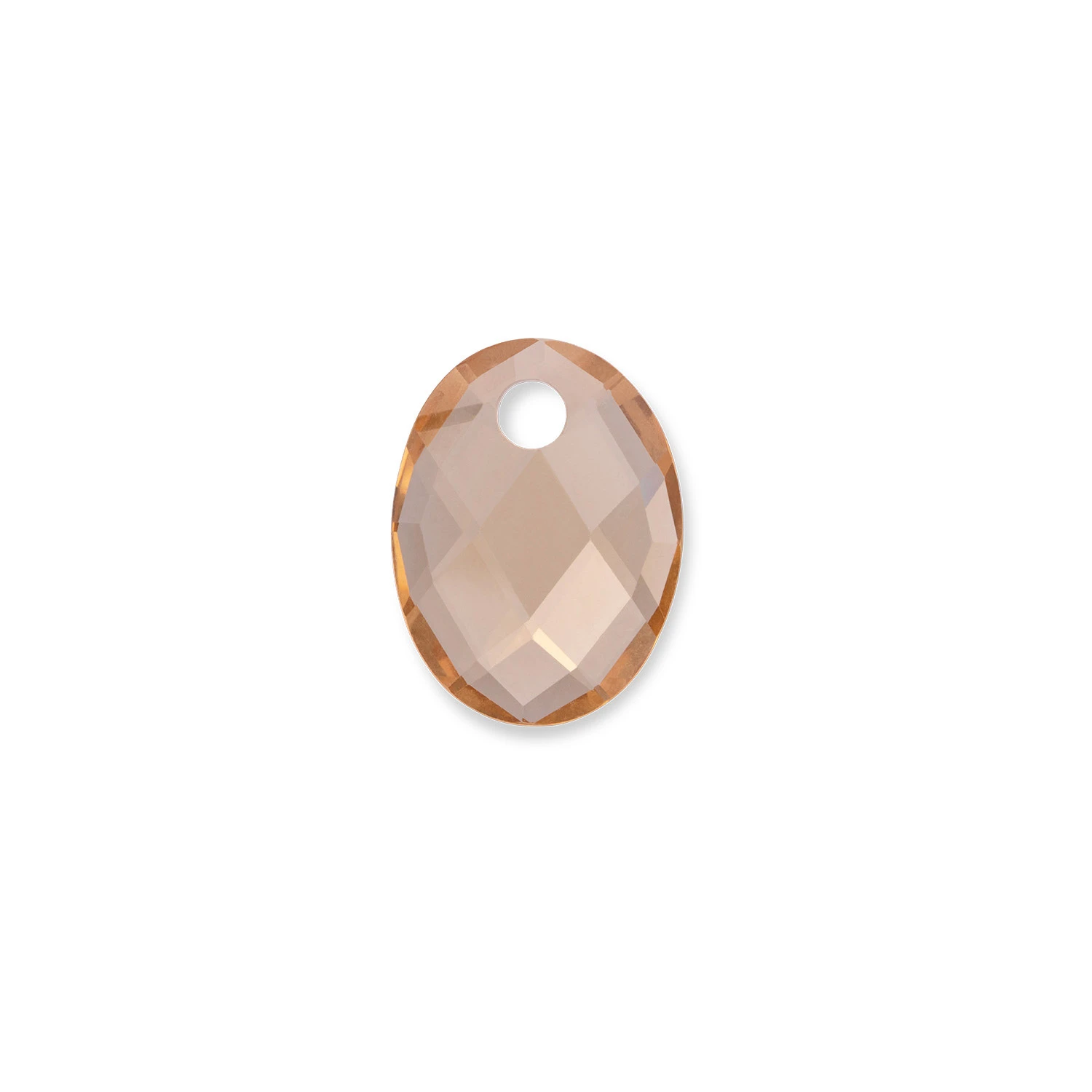 Pendant Gemstone | Medium Oval - Light Gold Citrine Quartz