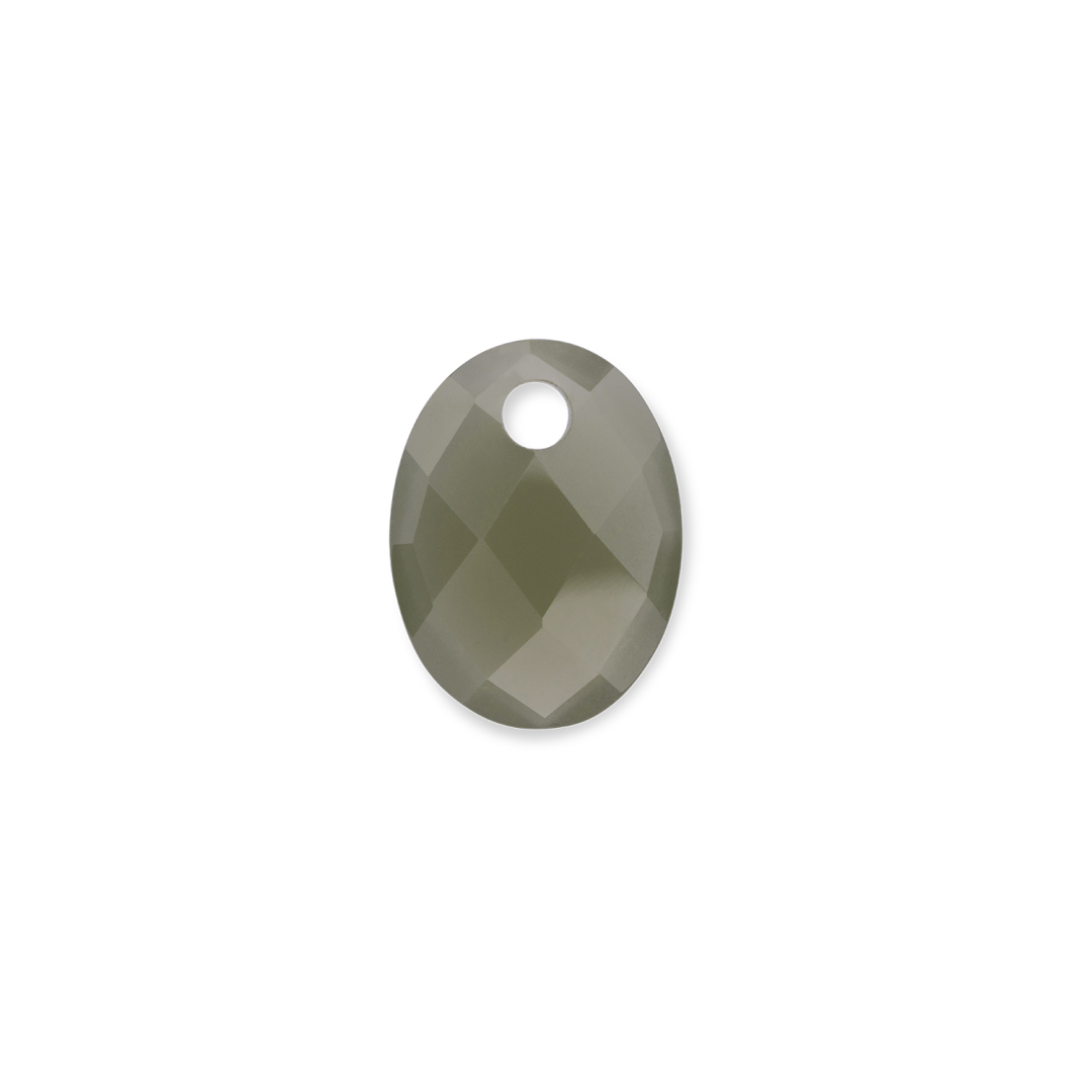 Pendant Gemstone | Medium Oval - Lime Jade