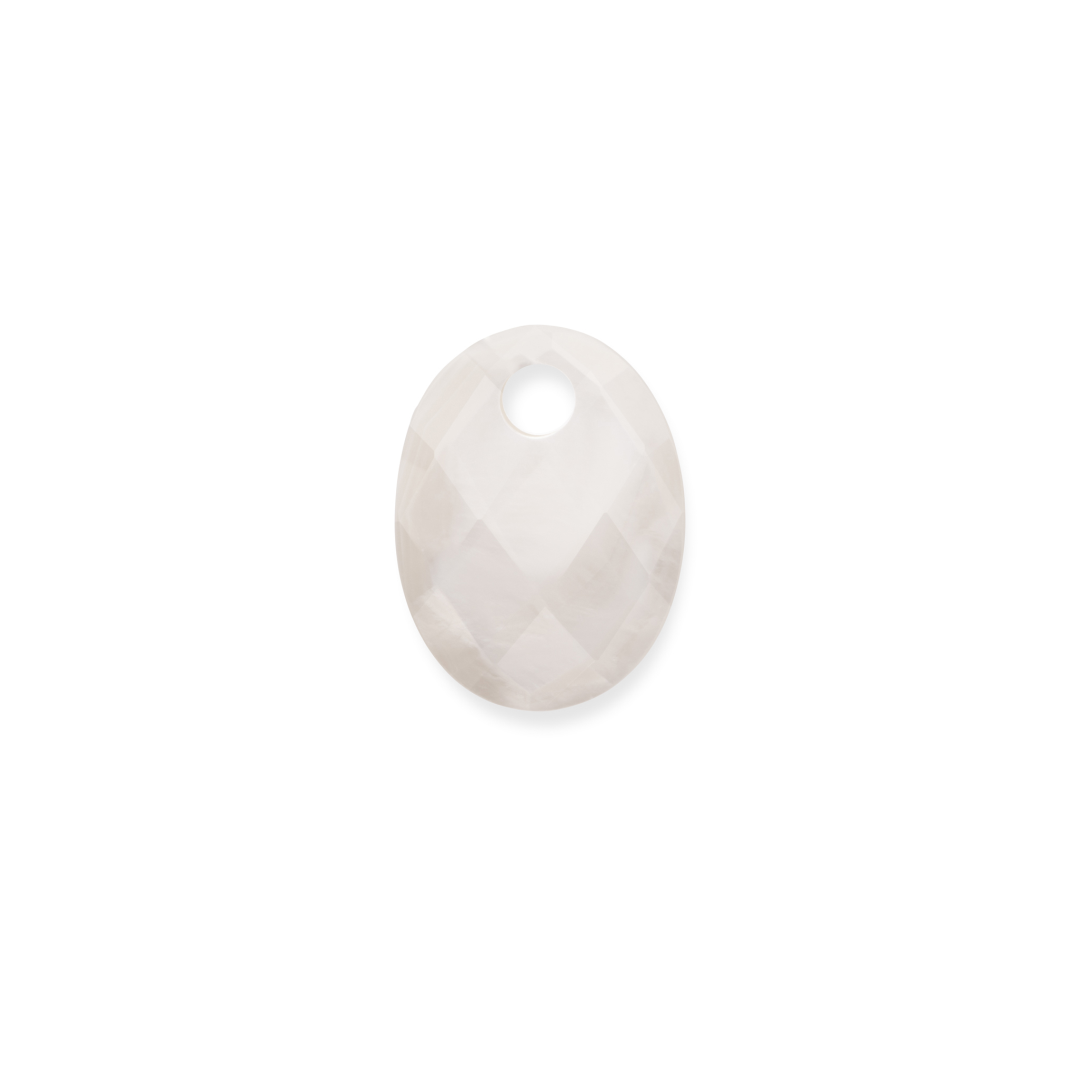 Pendant Gemstone | Medium Oval - Mother of Pearl