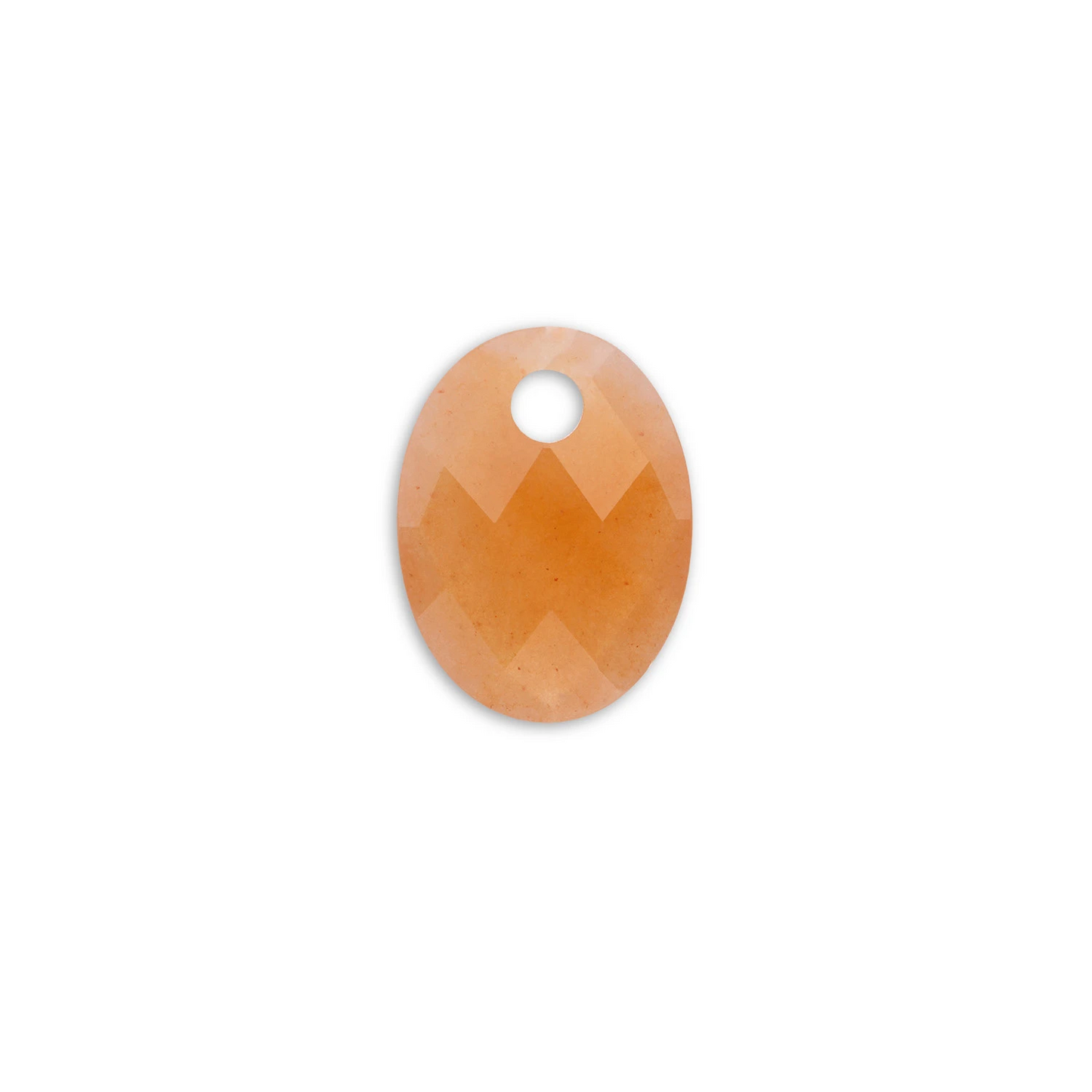 Pendant Gemstone | Medium Oval - Red Aventurine