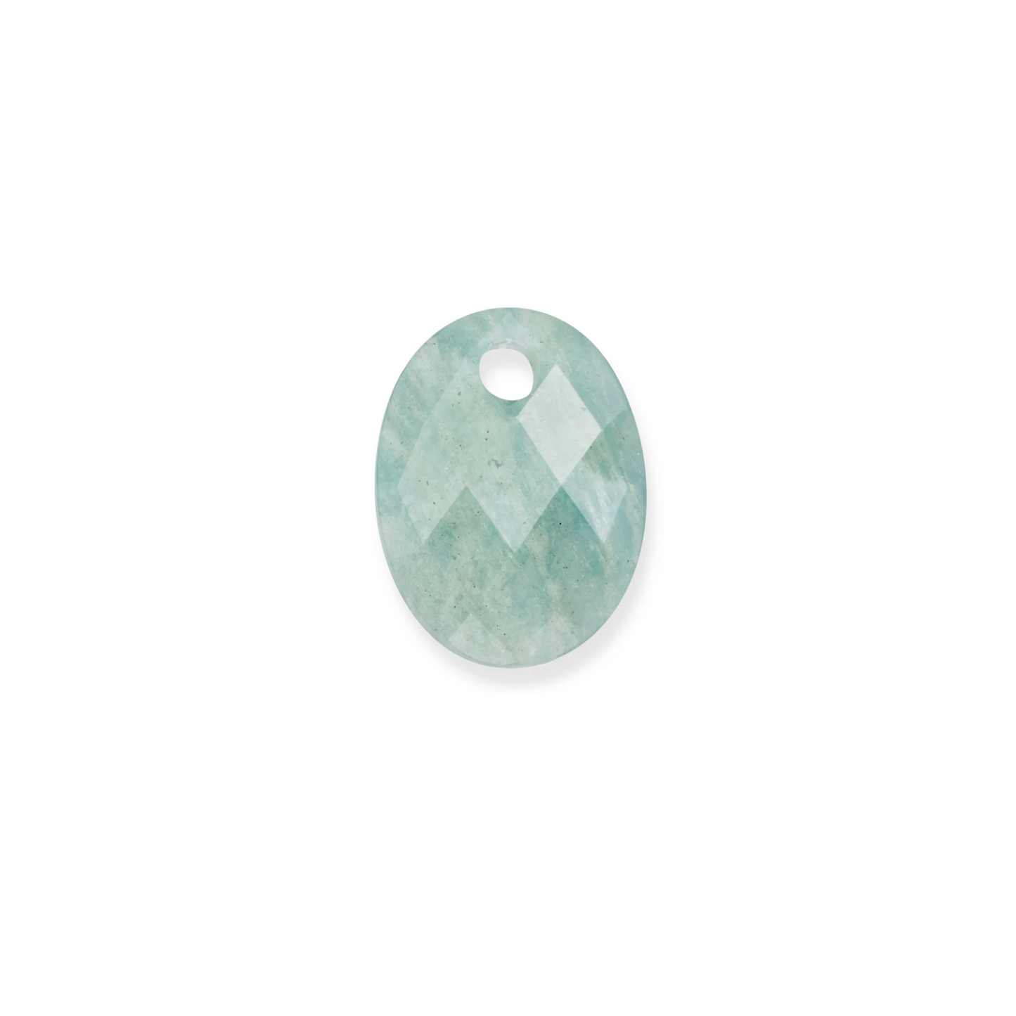 Pendant Gemstone | Medium Oval - Rich Green Amazonite