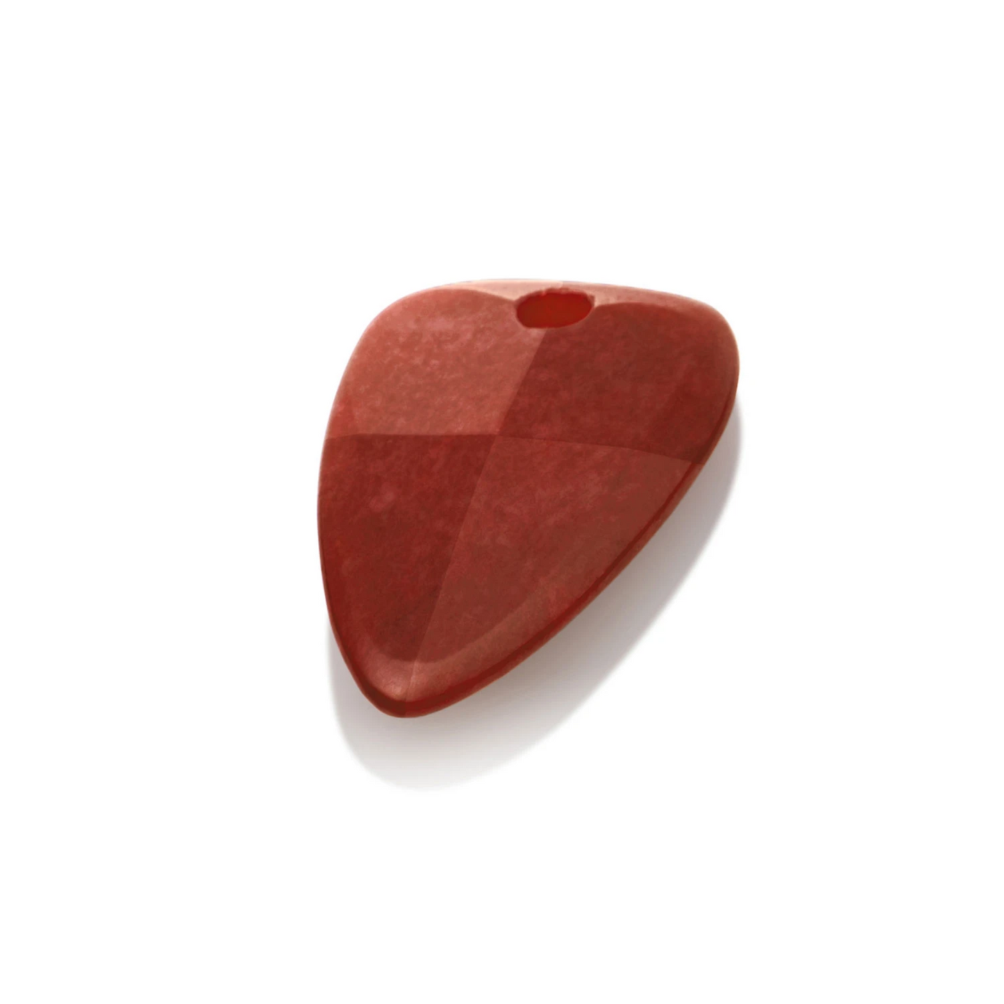 Pendant Gemstone - Red Coral Edge Minimals