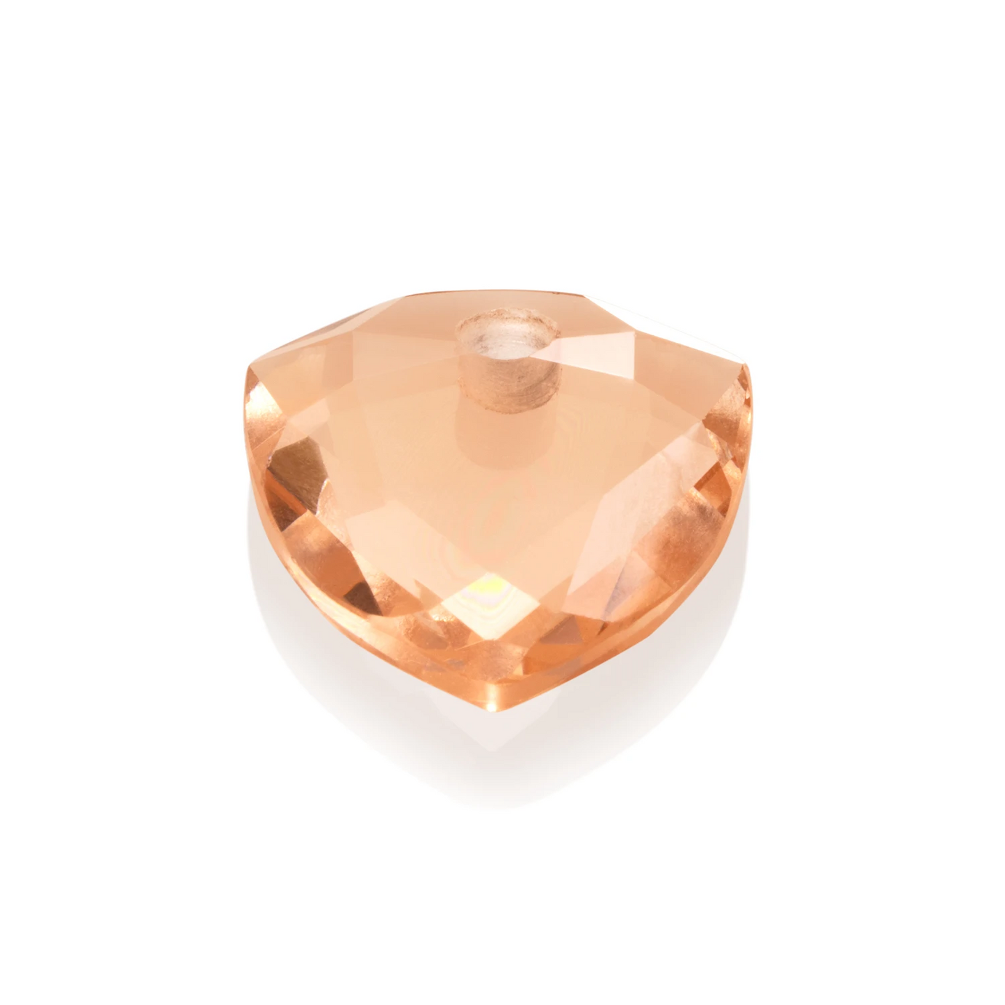 Pendant Gemstone | Trillion Cut - Champagne Quartz