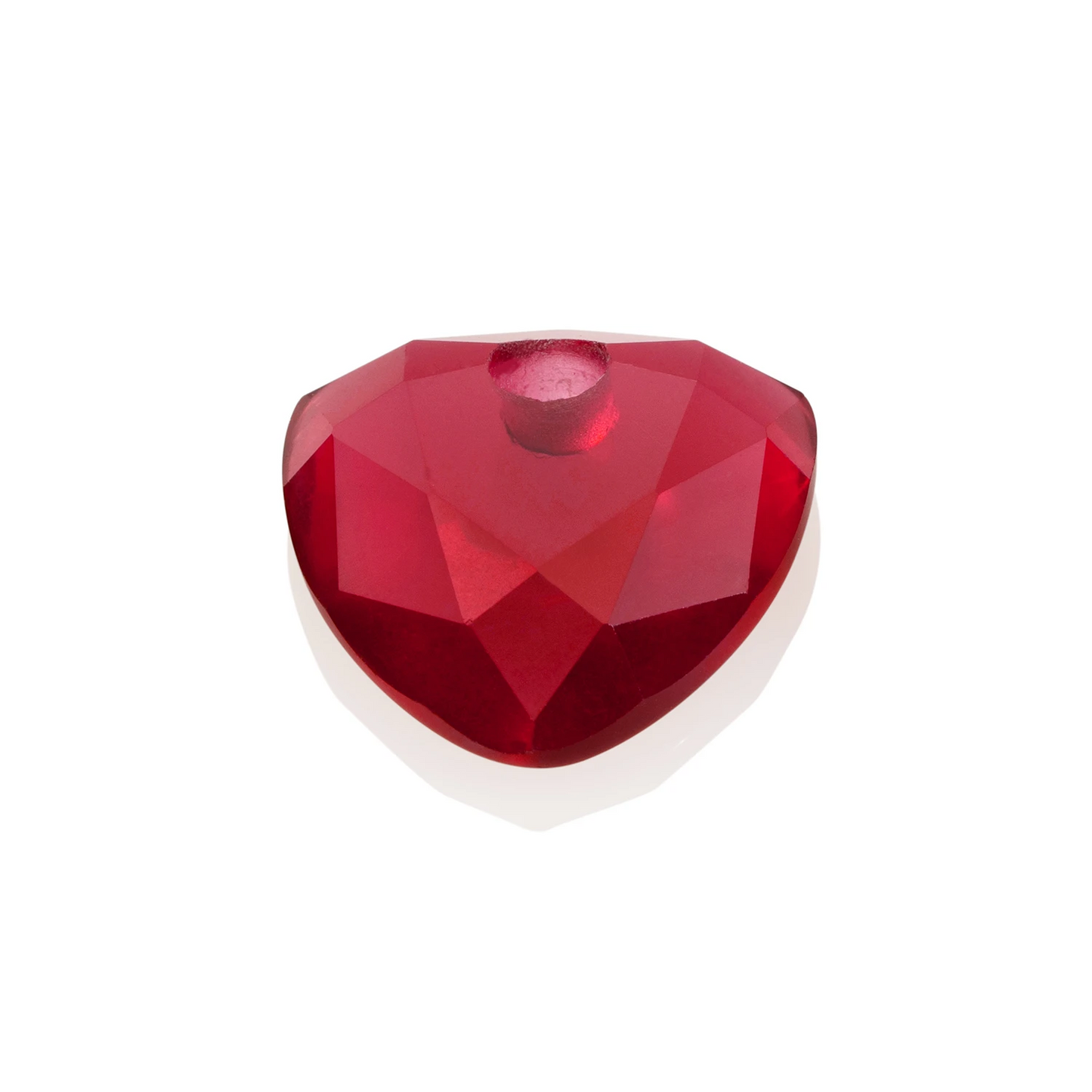 Pendant Gemstone | Trillion Cut - Fuchsia Quartz