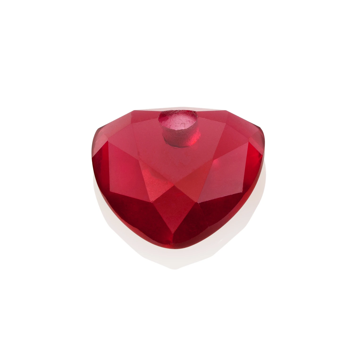Pendant Gemstone | Trillion Cut - Fuchsia Quartz