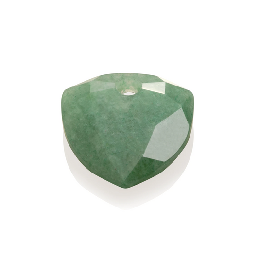 Pendant Gemstone | Trillion Cut - Green Aventurine