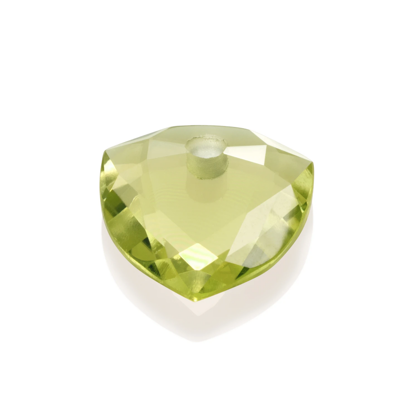 Pendant Gemstone | Trillion Cut - Lemon Quartz