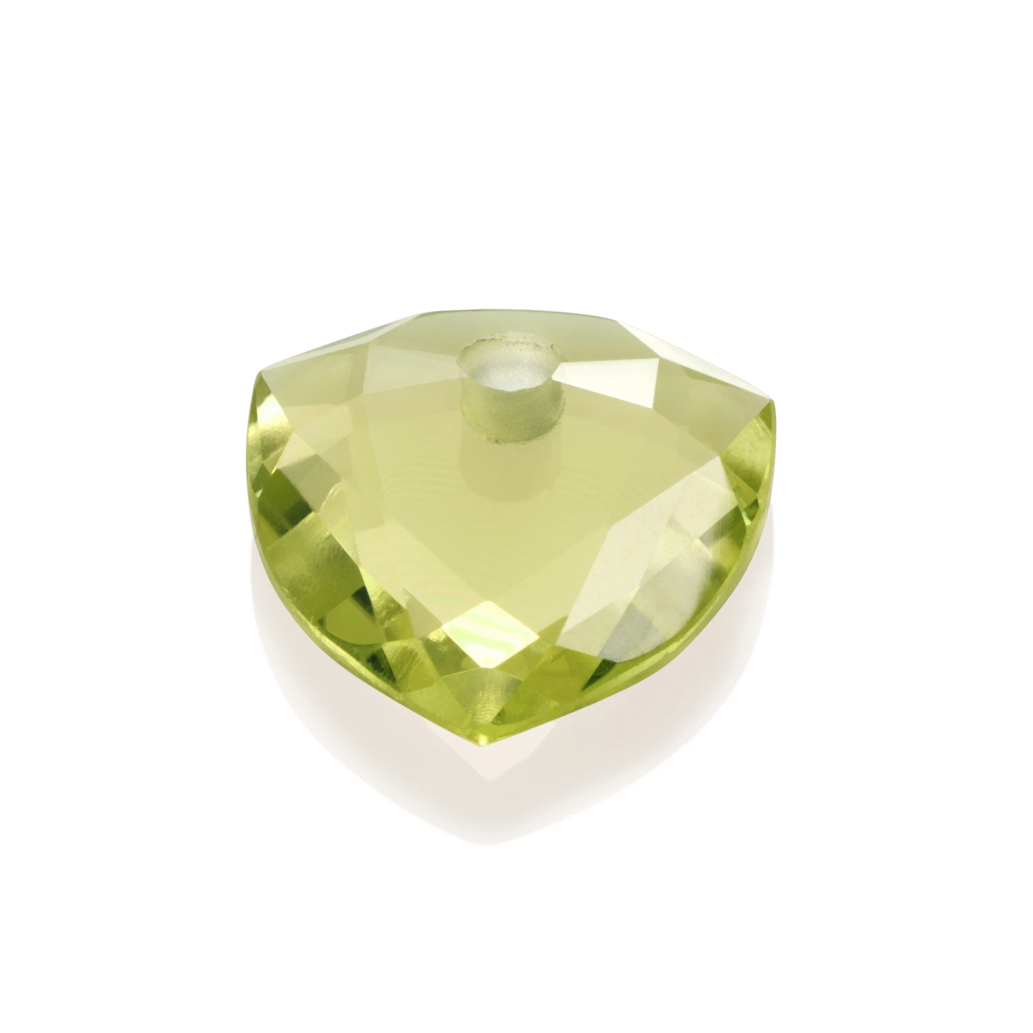 Pendant Gemstone | Trillion Cut - Lemon Quartz