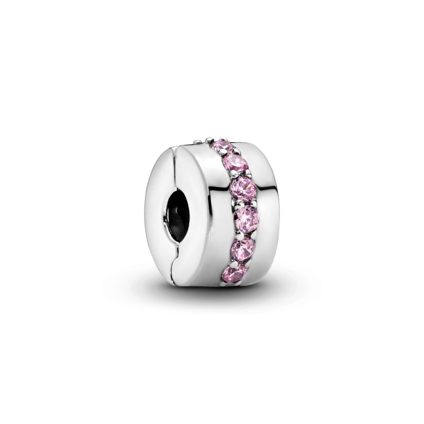 Pink Sparkling Row Clip Bedel