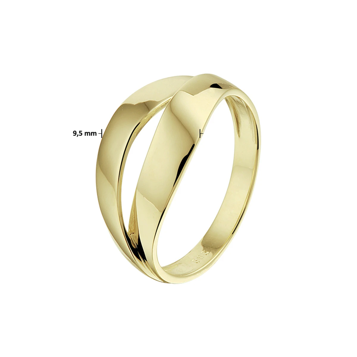 ring 14K geelgoud