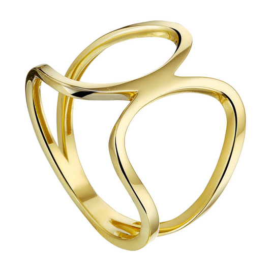 ring 14K geelgoud