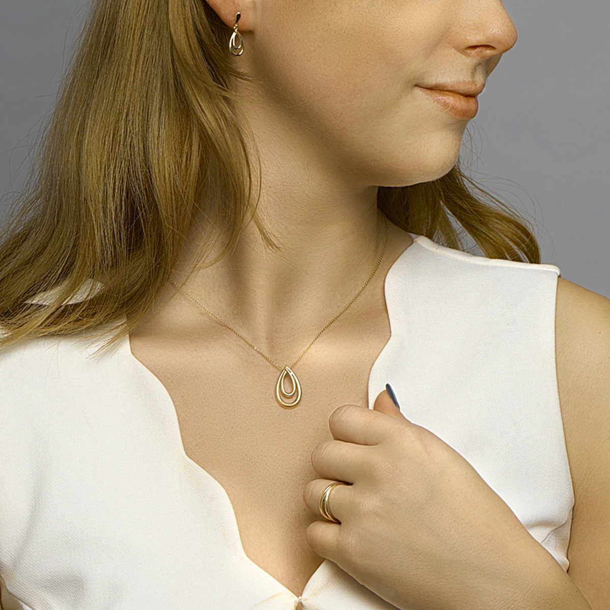 ring 14K geelgoud