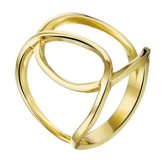 ring 14K geelgoud